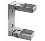 Mocowanie boczne słupka 40x40mm, AISI 304, SZLIF