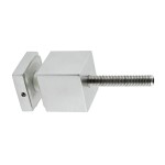 Uchwyt punktowy 40x40 z dystansem 40mm, AISI 304, SZLIF 