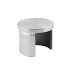 Zaślepka płaska dla pochwytu 42,4x1,5 AISI 304 szlif