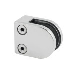 Uchwyt szkła 40x50 mm dla profilu - AISI 316, polerowany