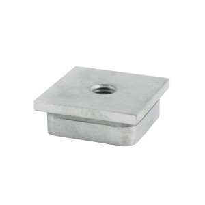 Zaślepka płaska wklejana dla profila 40x40x2mm z gwintem M10