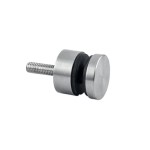 Uchwyt punktowy szkła, rotula, dla szkła 6-17,52 mm, AISI 304, Ø30/13mm otwór Ø8,5, SZLIF