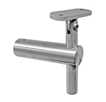 Wspornik poręczy profilu montowany do profilu - szlifowana