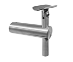 Wspornik poręczy Ø 42,4 mm montowany do słupka 42,4 mm - szlifowana