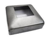 Rozeta kwadratowa 30 x 30 mm - stal czarna
