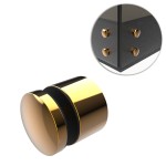 Uchwyt Uchwyt punktowy szkła, rotula, dla szkła 8-21,52 mm, AISI 304, Ø50/30mm M10, ZŁOTY POLER