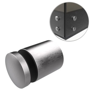  Uchwyt punktowy szkła, rotula, dla szkła 6-17,52 mm, AISI 304, Ø40/50mm, M10, SZLIF 