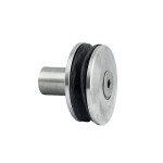 Uchwyt punktowy ø60/20x30mm DIN 7991 M10x45mm, AISI 316, SZLIF 